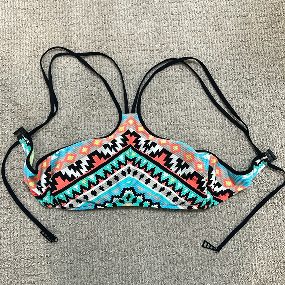 Seafolly bikini top Kabash high neck